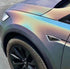 Mallcas™ Matte Laser Flip Silver Vinyl Wrap (PET Liner)