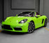 Mallcas™ Glossy Apple Green Vinyl Wrap (PET Liner)