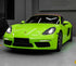 Mallcas™ Glossy Apple Green Vinyl Wrap (PET Liner)
