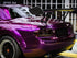 Mallcas™ Glossy Metallic Grape Purple Vinyl Wrap (PET Liner)