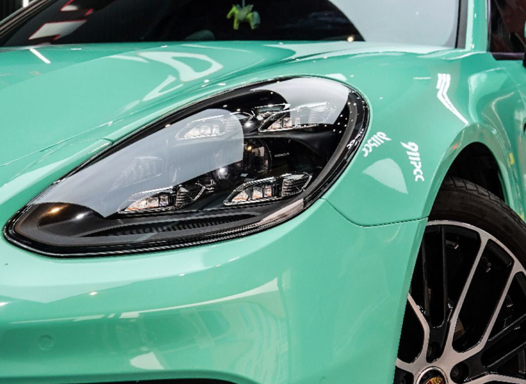 Mallcas™ Glossy Mint Green Vinyl Wrap (PET Liner)