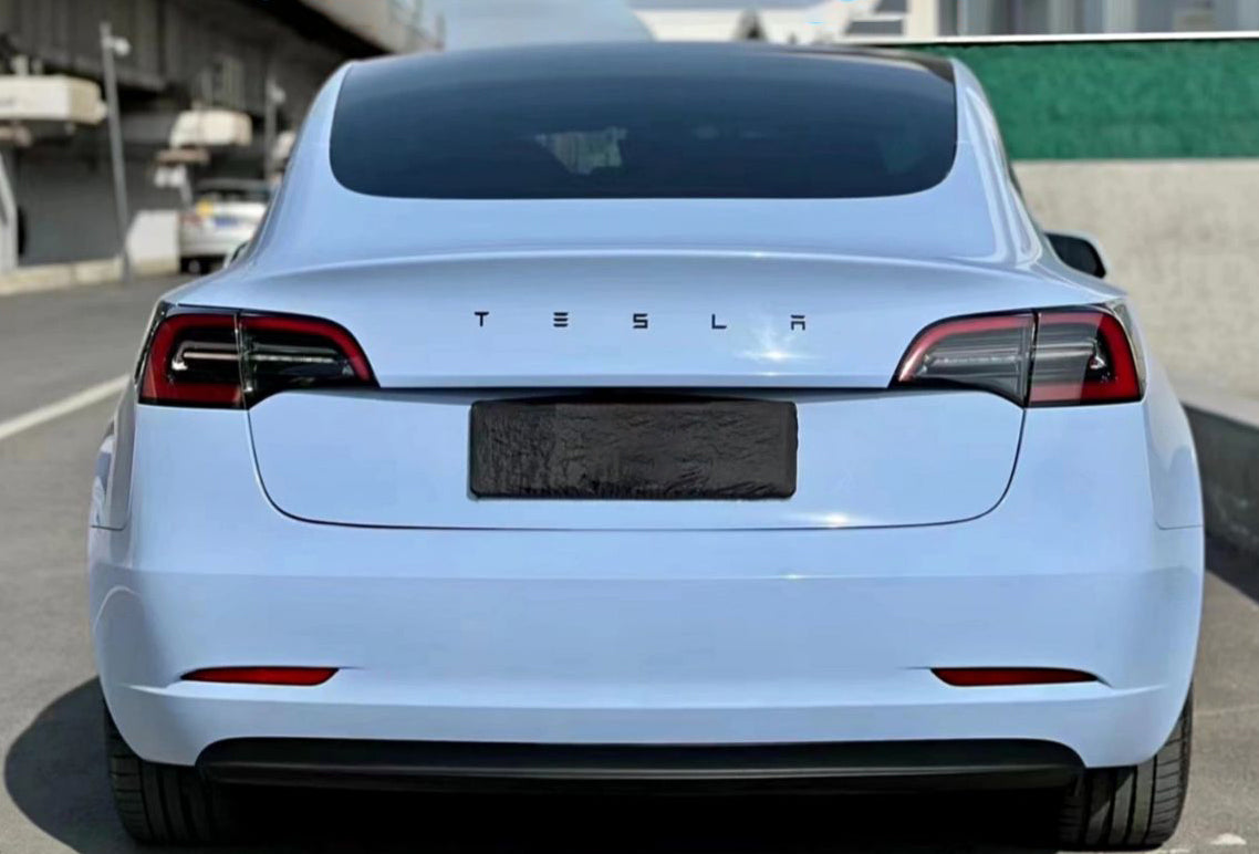 Mallcas™ Glossy Baby Blue Vinyl Wrap (PET Liner)