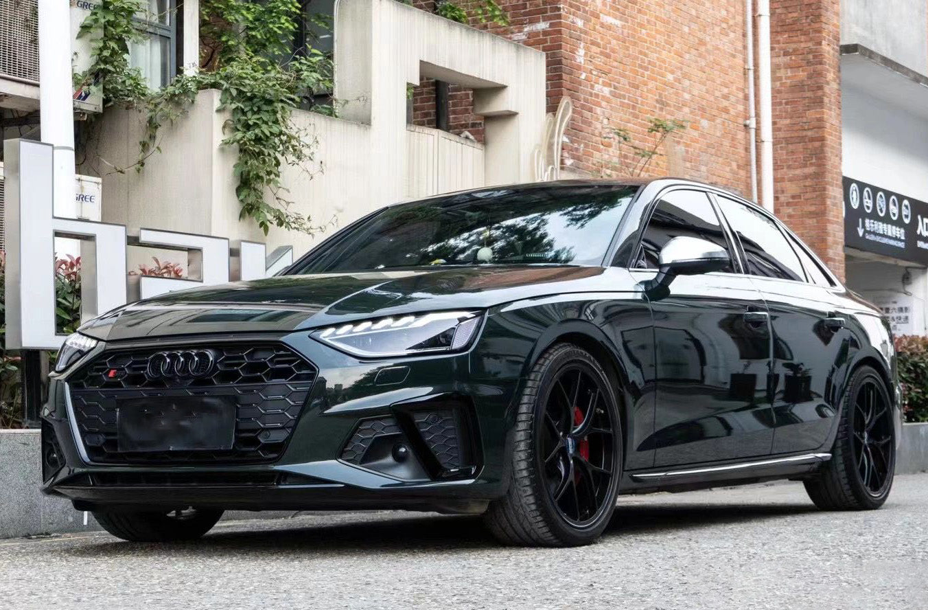 Mallcas™ Glossy Brewster Green Vinyl Wrap (PET Liner)