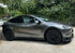 Mallcas™ Glossy Liquid Metallic Gun-Grey Vinyl Wrap (PET Liner)
