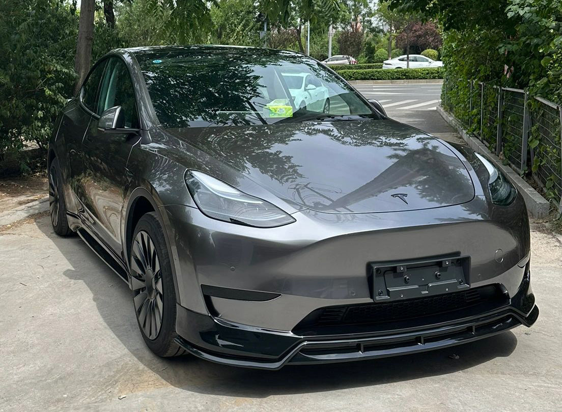 Mallcas™ Glossy Liquid Metallic Gun-Grey Vinyl Wrap (PET Liner)