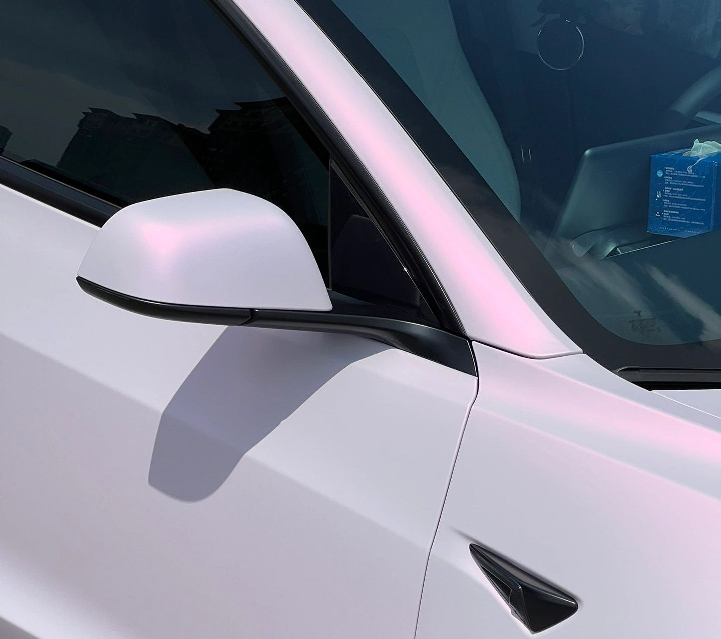 Mallcas™ Matte Diamond Pollen Vinyl Wrap (PET Liner)