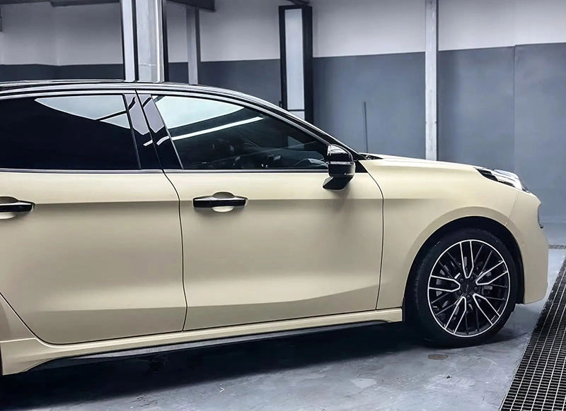 Mallcas™ Matte Khaki Milan Vinyl Wrap (PET Liner)