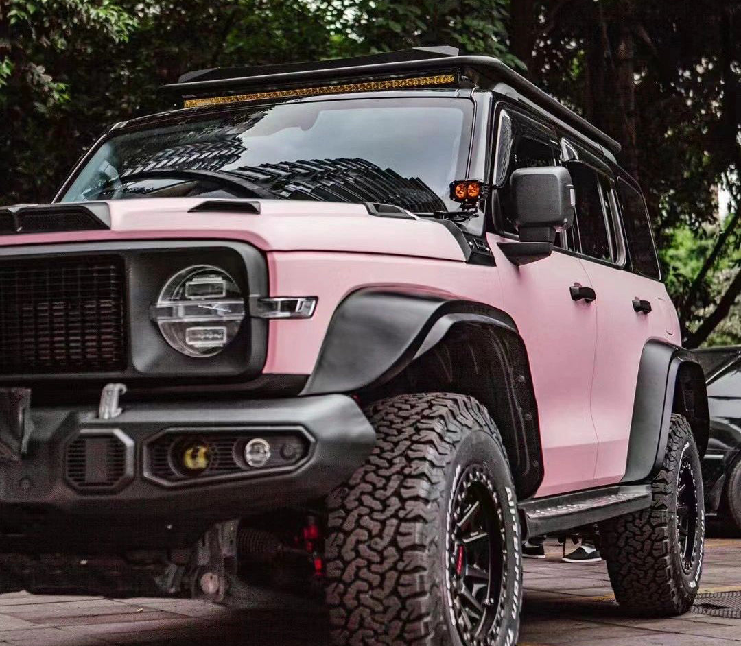 Mallcas™ Super Matte Rose Pink Vinyl Wrap (PET Liner)