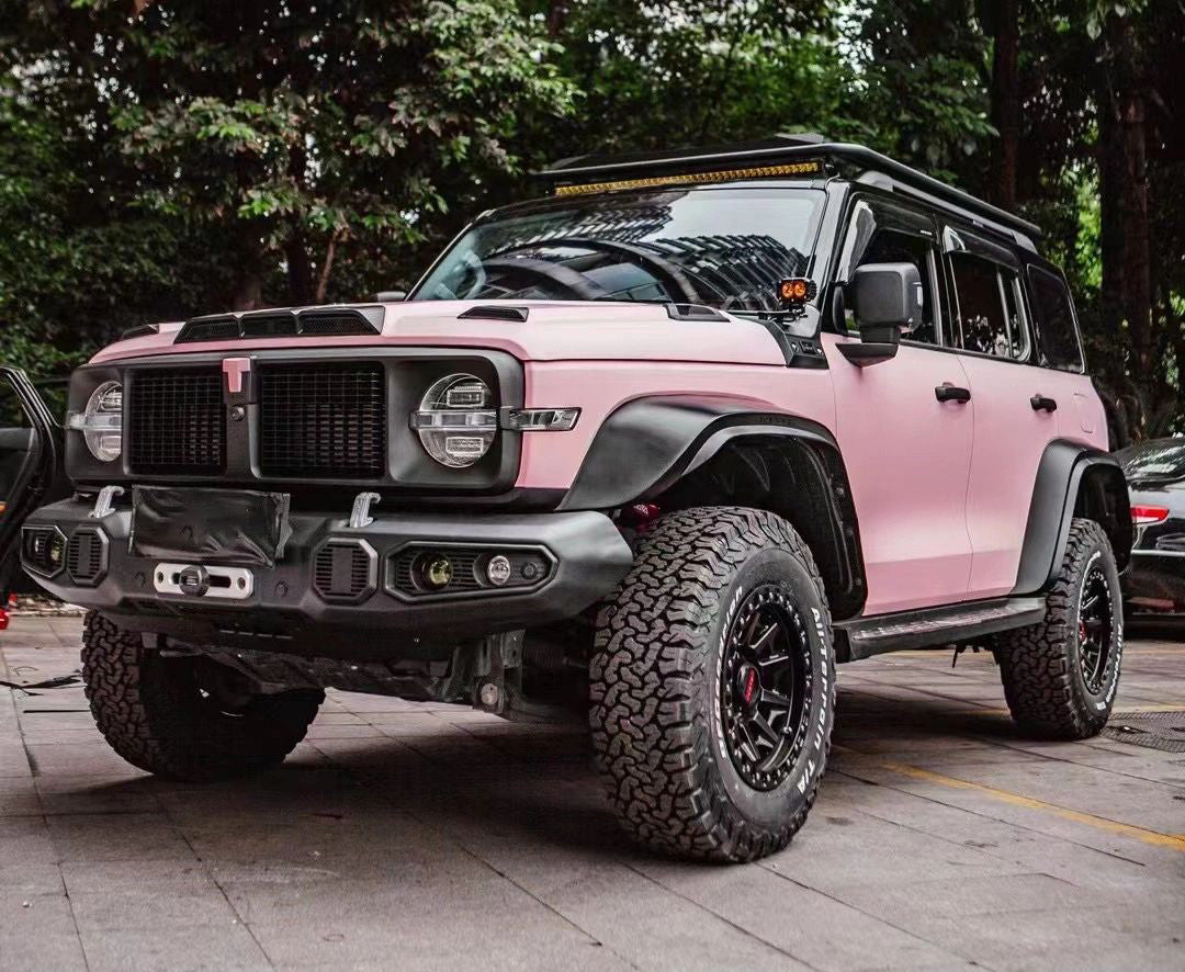Mallcas™ Super Matte Rose Pink Vinyl Wrap (PET Liner)