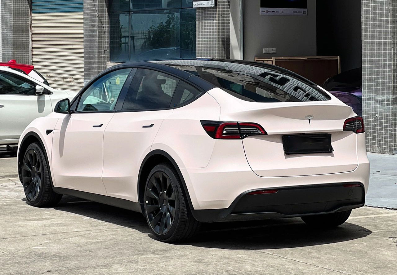 Mallcas™ Super Matte Baby Pink Vinyl Wrap (PET Liner)