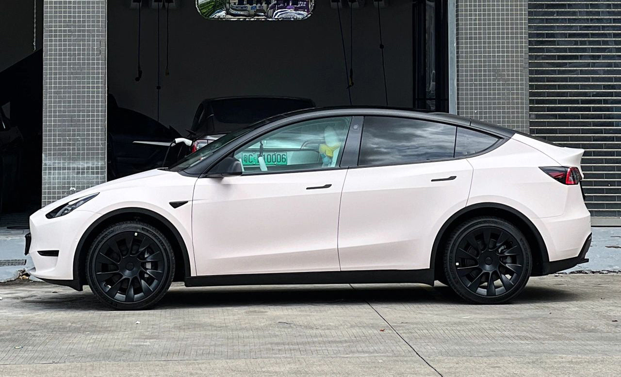Mallcas™ Super Matte Baby Pink Vinyl Wrap (PET Liner)