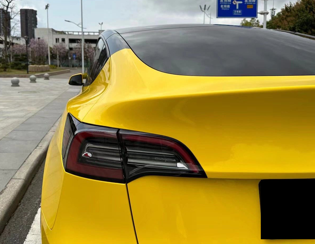 Mallcas™ Glossy Speed Yellow Vinyl Wrap