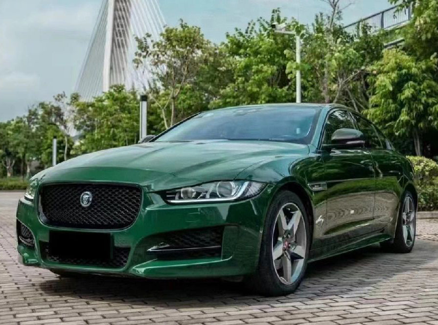 Mallcas™ Glossy Forest Green Vinyl Wrap (PET Liner)