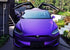 Mallcas™ Matte Chrome Purple Vinyl Wrap (PET Liner)