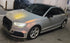 Mallcas™ Gloss Technology Gray Orange Vinyl Wrap (PET Liner)