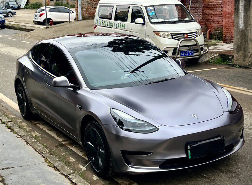 Mallcas™ Matte Metal Carbon Grey Vinyl Wrap