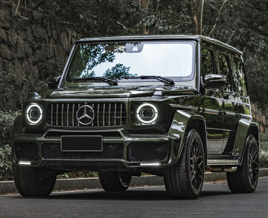Mallcas™ Glossy Black Olive Vinyl Wrap (PET Liner)