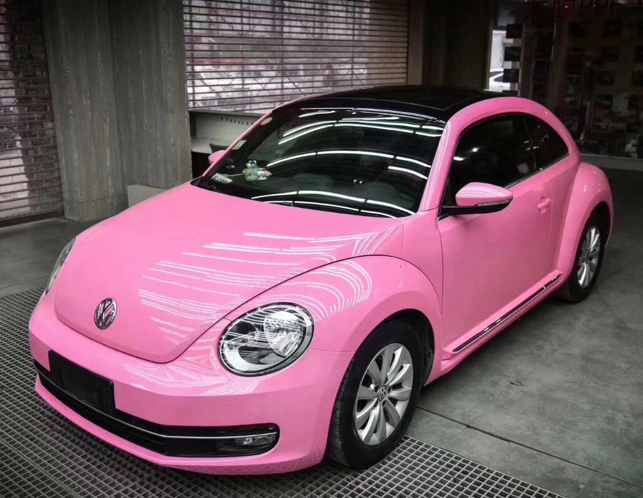 Mallcas™ Glossy Light Pink Vinyl Wrap