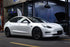 Mallcas™ Matte Pure Metal White Vinyl Wrap (PET Liner)
