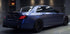 Mallcas™ Matte Pure Metal Midnight Blue Vinyl Wrap (PET Liner)