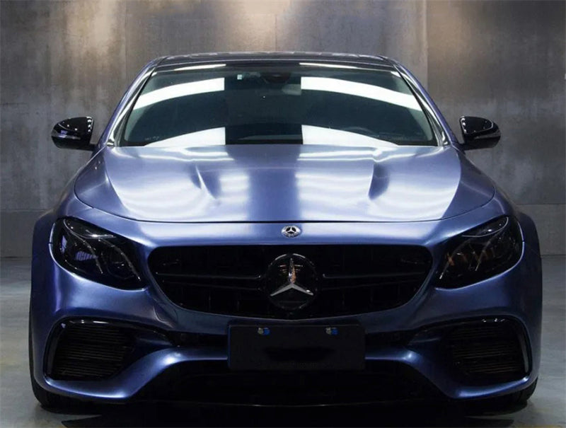 Mallcas™ Matte Pure Metal Midnight Blue Vinyl Wrap (PET Liner)