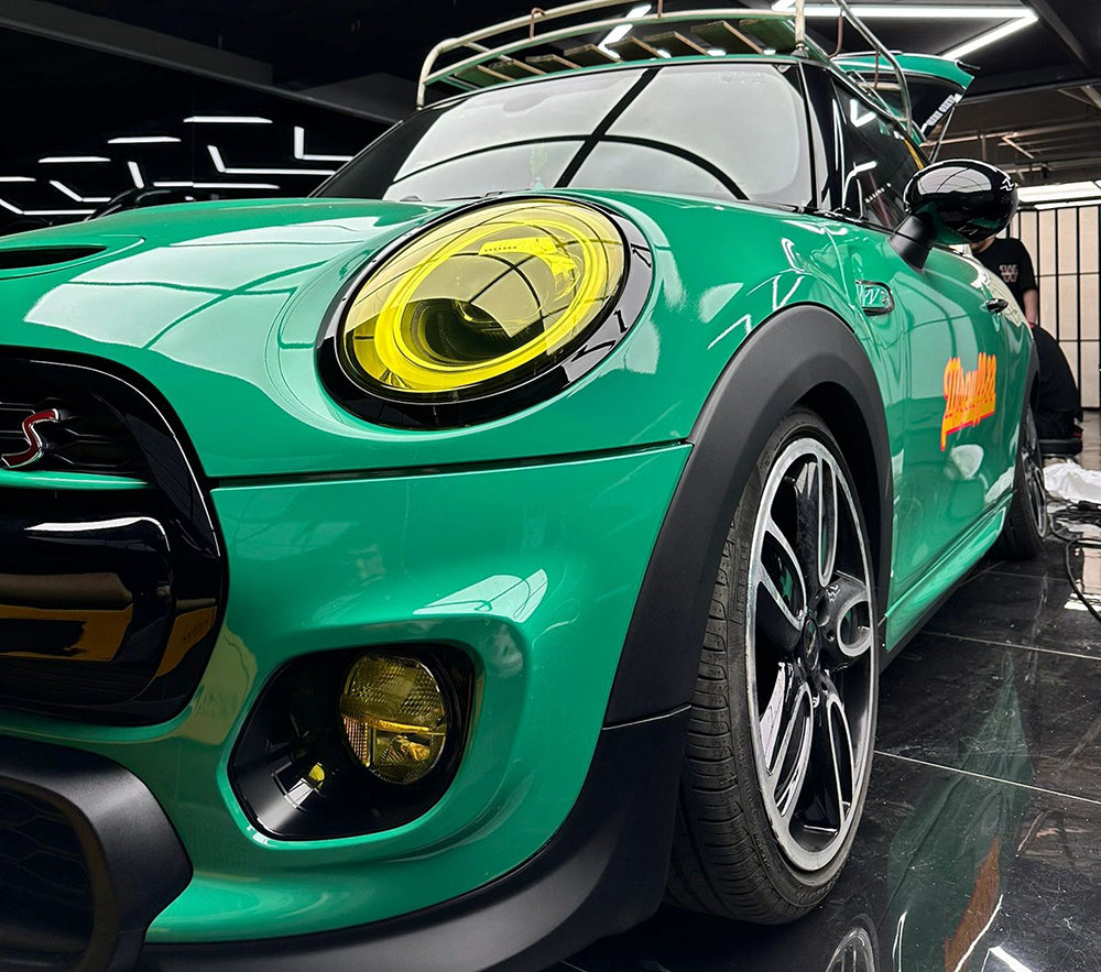 Mallcas™ Glossy Vintage Green Vinyl Wrap