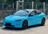 Mallcas™ Glossy Sky Blue Vinyl Wrap (PET Liner)