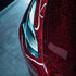 Mallcas™ Glossy Forging Carbon Red Vinyl Wrap (PET Liner)