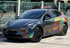 Mallcas™ Glossy Rainbow Laser Grey Vinyl Wrap (PET Liner)