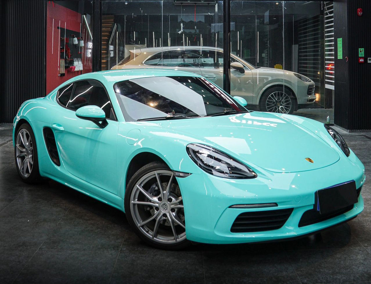 Mallcas™ Glossy Tiffany Vinyl Wrap (PET Liner)