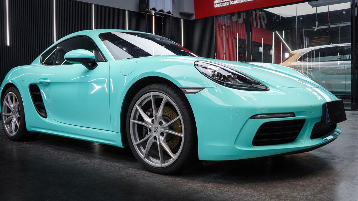 Mallcas™ Glossy Tiffany Vinyl Wrap (PET Liner)