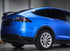 Mallcas™ Satin Chrome Ghost Light Blue Vinyl Wrap (PET Liner)