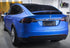 Mallcas™ Satin Chrome Ghost Light Blue Vinyl Wrap (PET Liner)