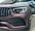Mallcas™ Matte Metallic Black Red Vinyl Wrap (PET Liner)