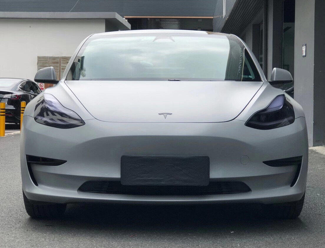 Mallcas™ Matte Nardo Gray Vinyl Wrap (PET Liner)