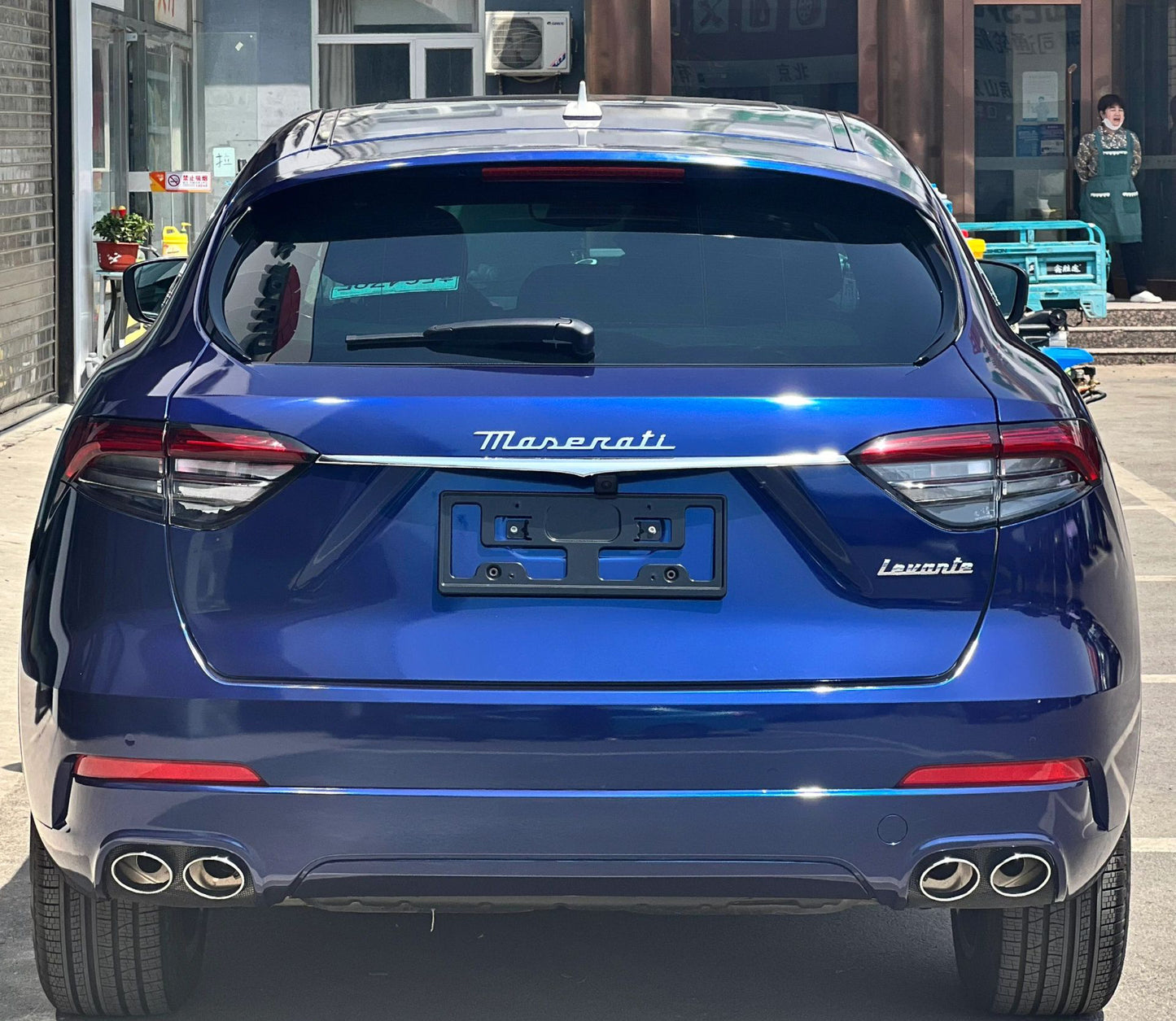 Mallcas™ Glossy Metallic Everton Blue Vinyl Wrap (PET Liner)