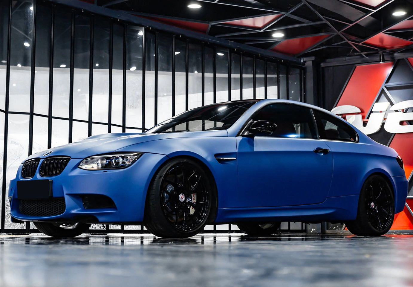 Mallcas™ Super Matte Abudhabi Blue Vinyl Wrap