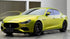 Mallcas™ Satin Metallic Lemon Green Vinyl Wrap (PET Liner)