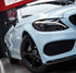 Mallcas™ Glossy Glacier Blue Vinyl Wrap (PET Liner)