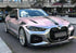 Mallcas™ Gloss Technology Silver Pink Vinyl Wrap (PET Liner)