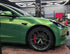 Mallcas™ Glossy Rainbow Green Vinyl Wrap (PET Liner)