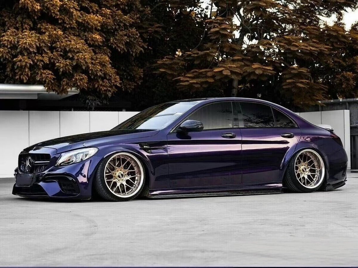 Mallcas™ Glossy Metallic Dorota Purple Vinyl Wrap (PET Liner)