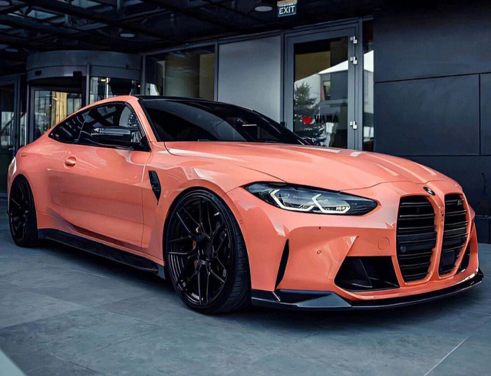 Mallcas™ Glossy Coral Orange Vinyl Wrap (PET Liner)