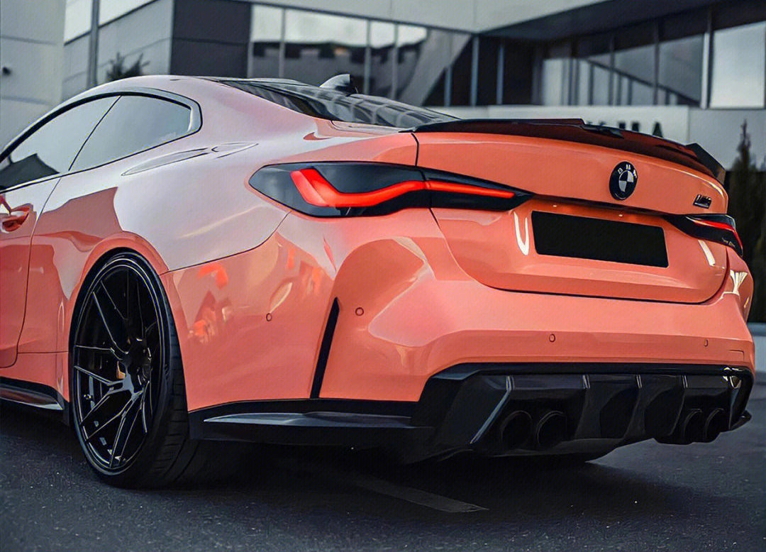 Mallcas™ Glossy Coral Orange Vinyl Wrap (PET Liner)