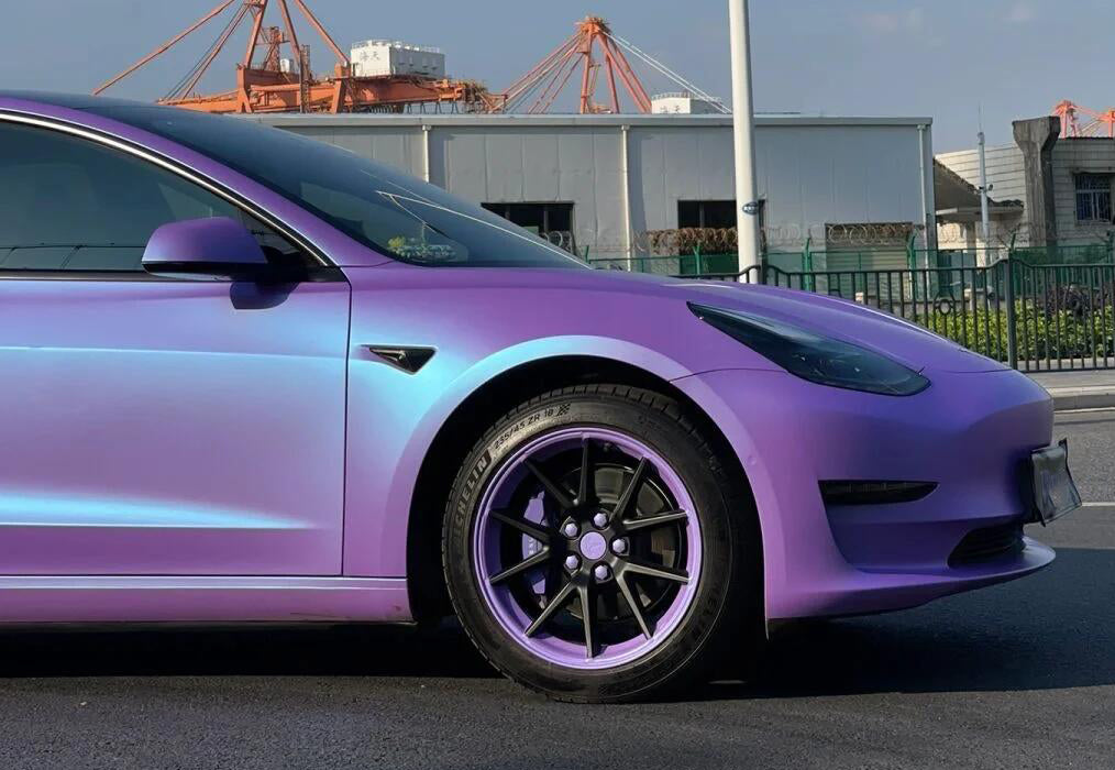 Mallcas™ Color Shift Satin Lavender Dream Vinyl Wrap (PET Liner)