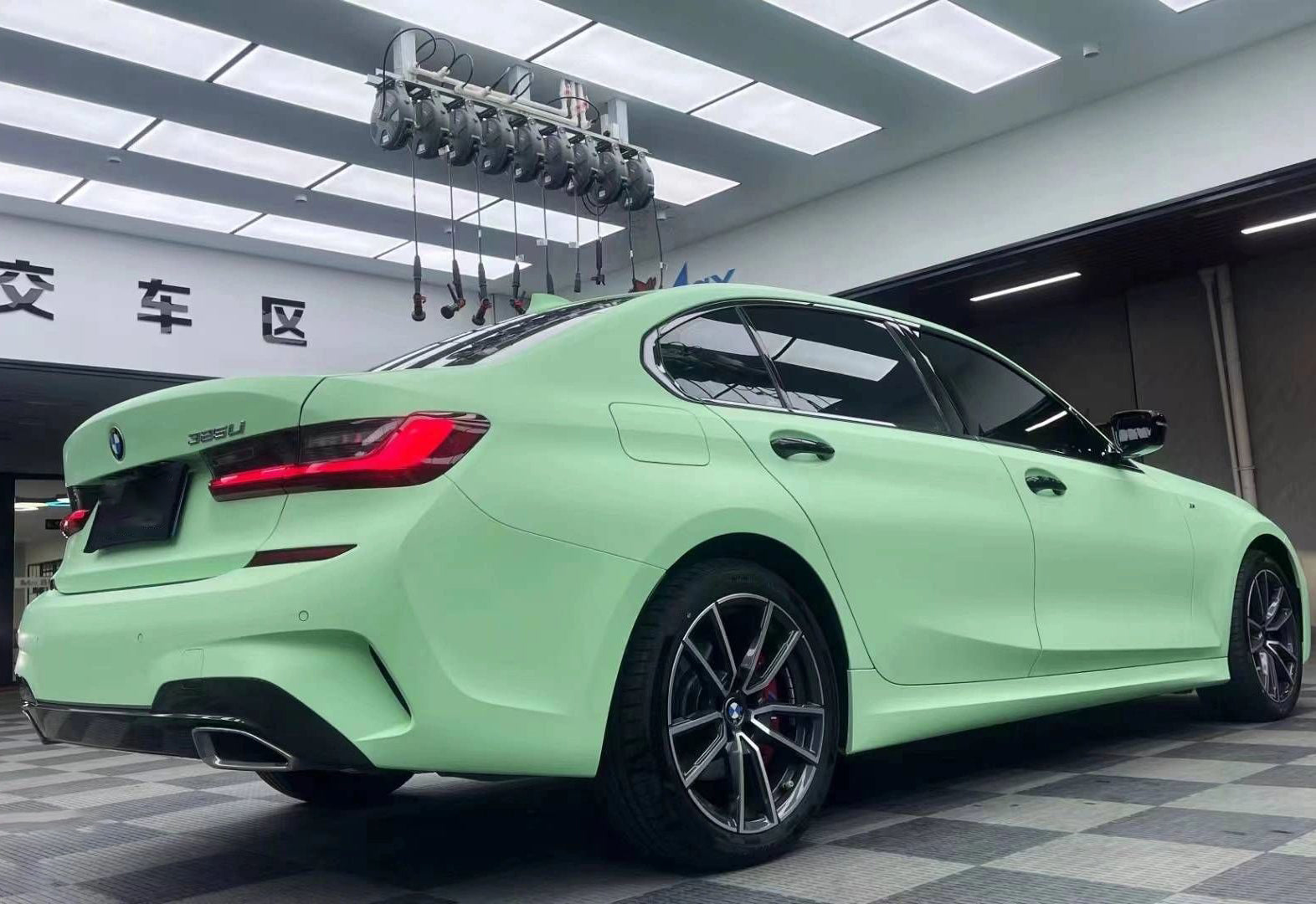 Mallcas™ Super Matte Hazy Green Vinyl Wrap