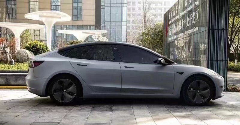 Mallcas™ Ultimate Flat Night Grey Vinyl Wrap (PET Liner)