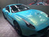 Mallcas™ Glossy Candy Metallic Neon Ice Blue Vinyl Wrap (PET Liner)