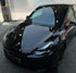 Mallcas™ Glossy Black Vinyl Wrap (PET Liner)