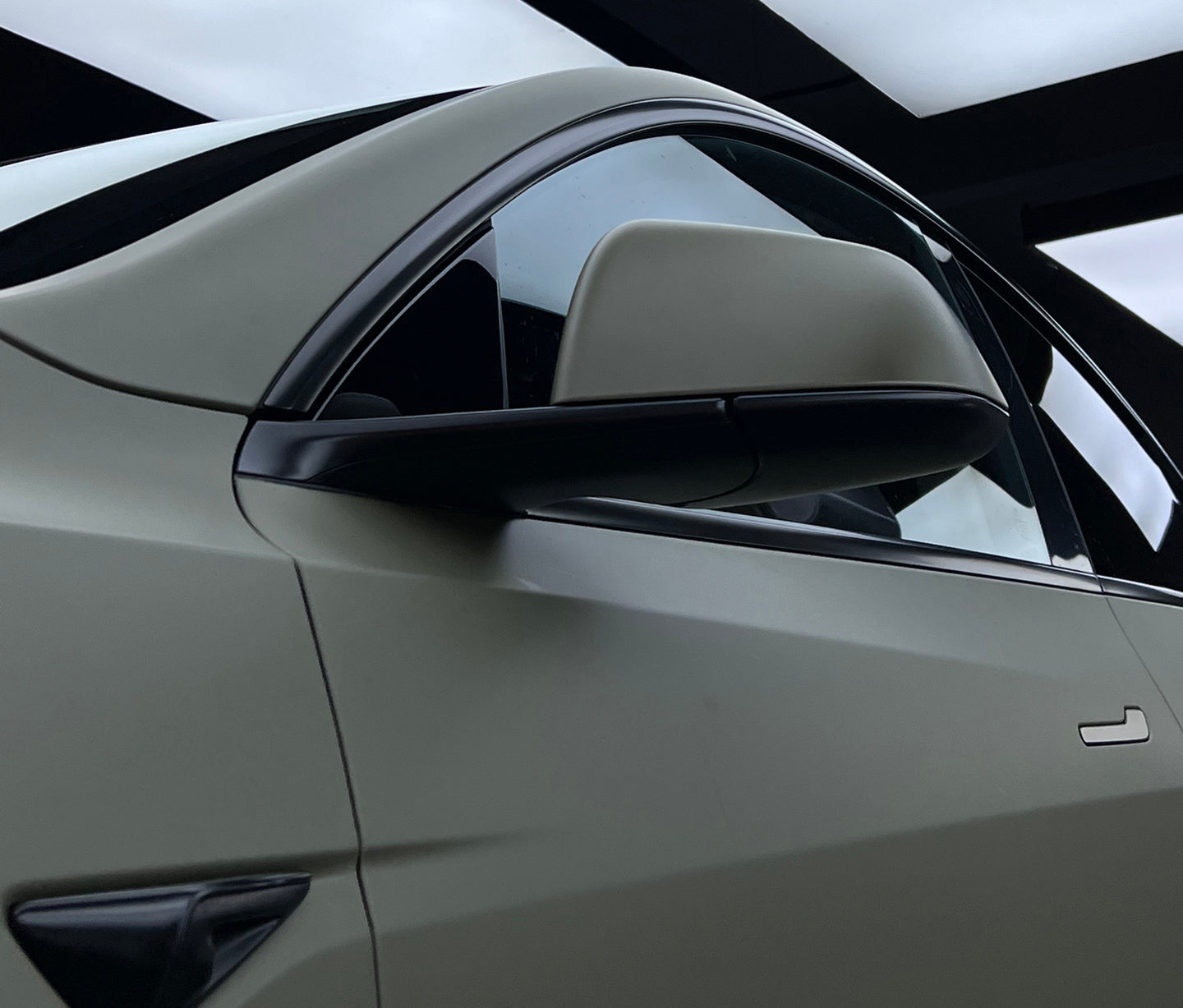 Mallcas™ Super Matte Khaki Green Vinyl Wrap